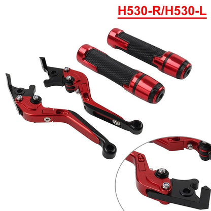 Folding Extendable Brake Clutch Levers Set for Yamaha TMAX500/560 (2017–2023)