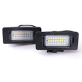 2X White LED License Plate Light Canbus for Audi A1 A3 A4 A5 A6 A7 Q3 Q5 (2010–2023)