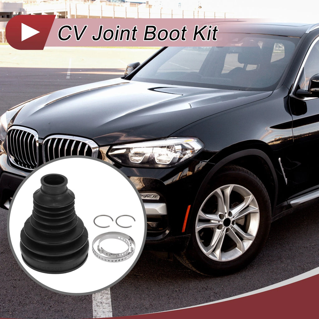 Inner CV Joint Boot Kit with Clamps for BMW 320i (2013–2018)