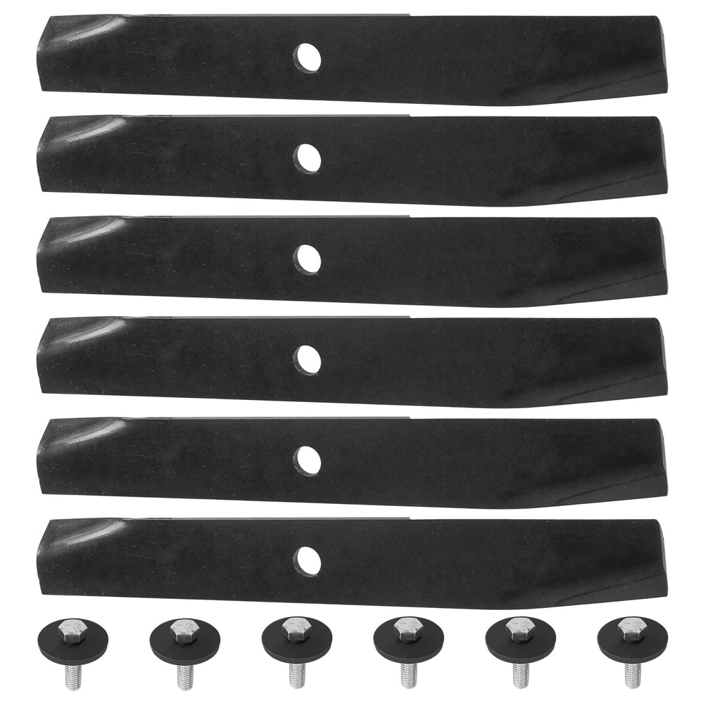 Deck Blade with Bolt Replacement for John Deere 116 120 140 185 (46")