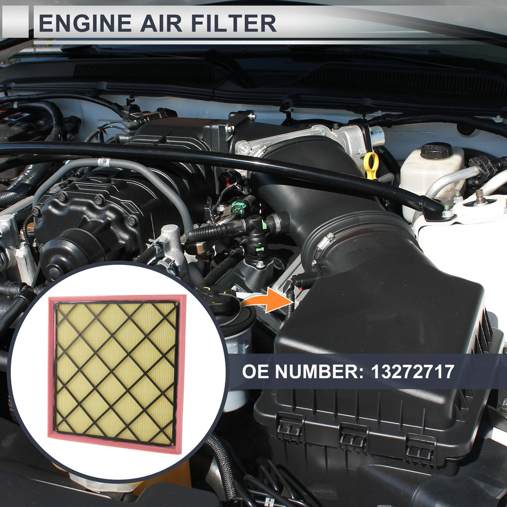 Engine Air Filter Replacement for Chevrolet Cruze (2009–2016)
