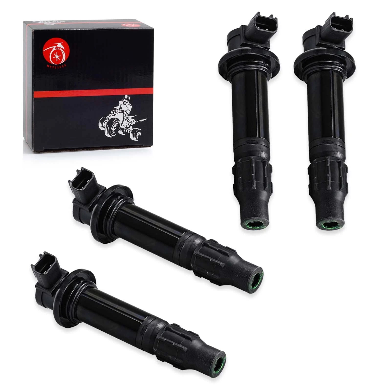 4-Pack Ignition Coil for Yamaha YZF-R1 (2007–2008) 4C8-82310-00-00