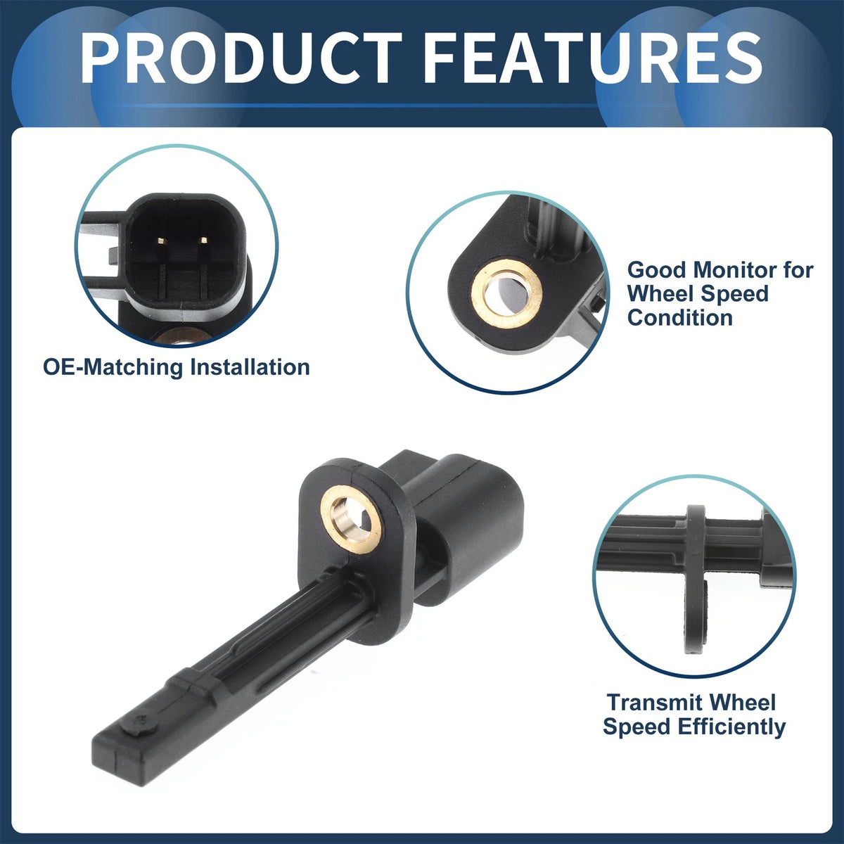 ABS Wheel Speed Sensor No. 31362355 for Volvo XC60 (2018–2023) Front