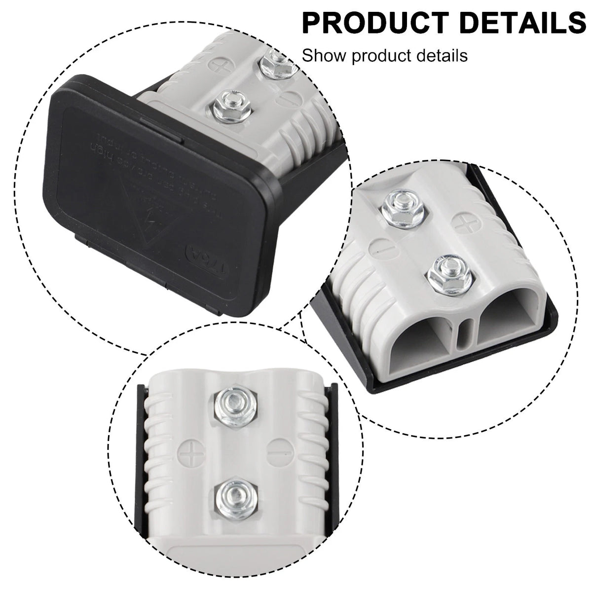 Flush Mount Bracket Panel Cover for Caravan Connectors (No Part Numbers)