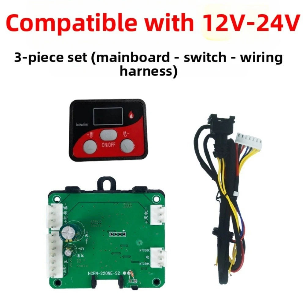3PCS Wiring Harness Set for Parking Heater (12V, 24V)