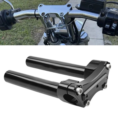 6" Handlebar Riser Top Clamp for Harley Road Glide King Dyna Softail (2014–2023)