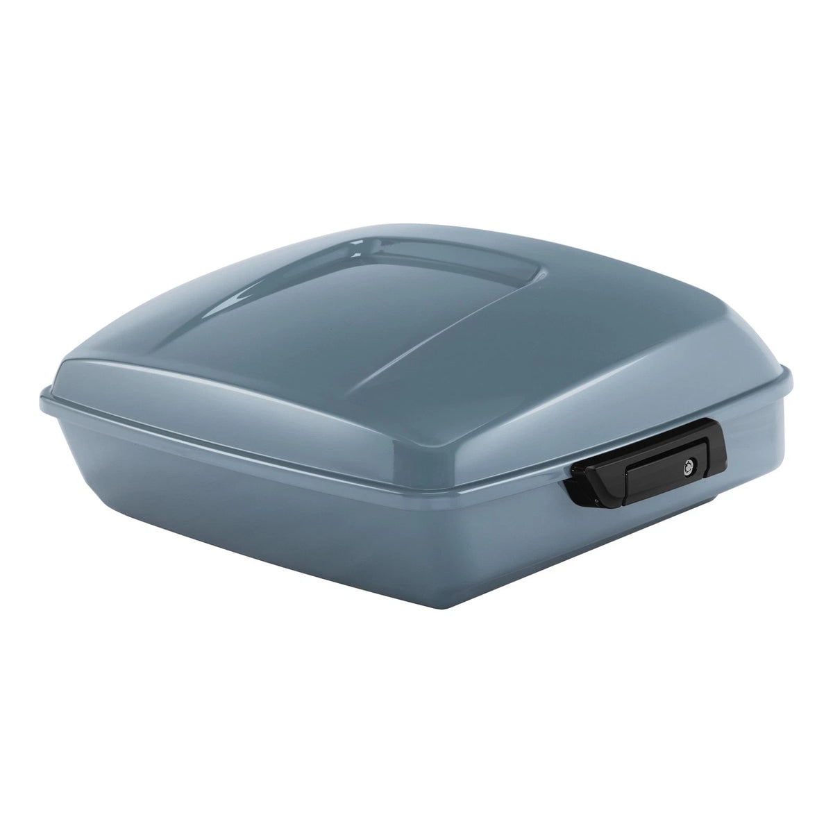 Chopped Trunk for Harley Road Street Glide (2014–2025) Sharkskin Blue Firestorm