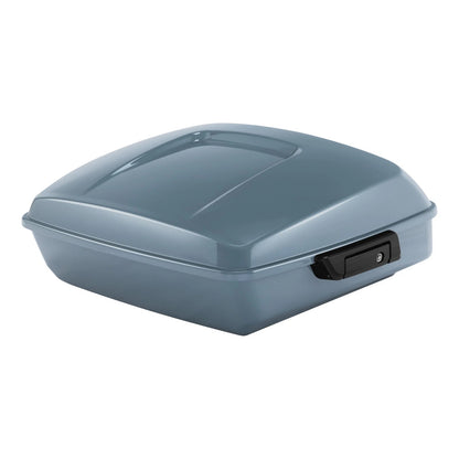 Chopped Trunk for Harley Road Street Glide (2014–2025) Sharkskin Blue Firestorm