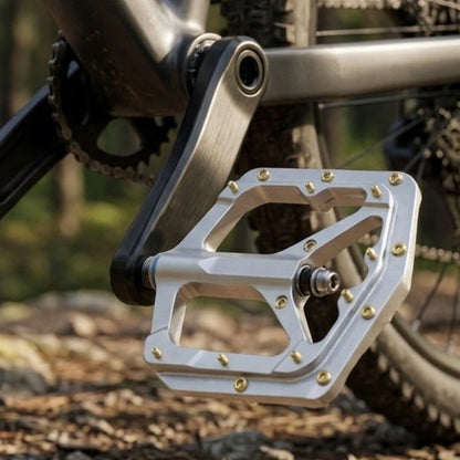 Aluminum Alloy Wide Foot Platform MTB Pedals with Sealed Bearing System