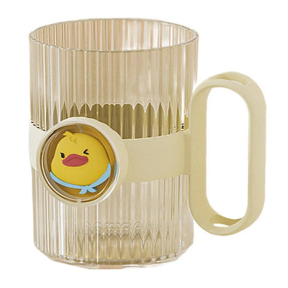 Bathroom Mouthwash Cup and Toothbrush Holder in Multiple Colors