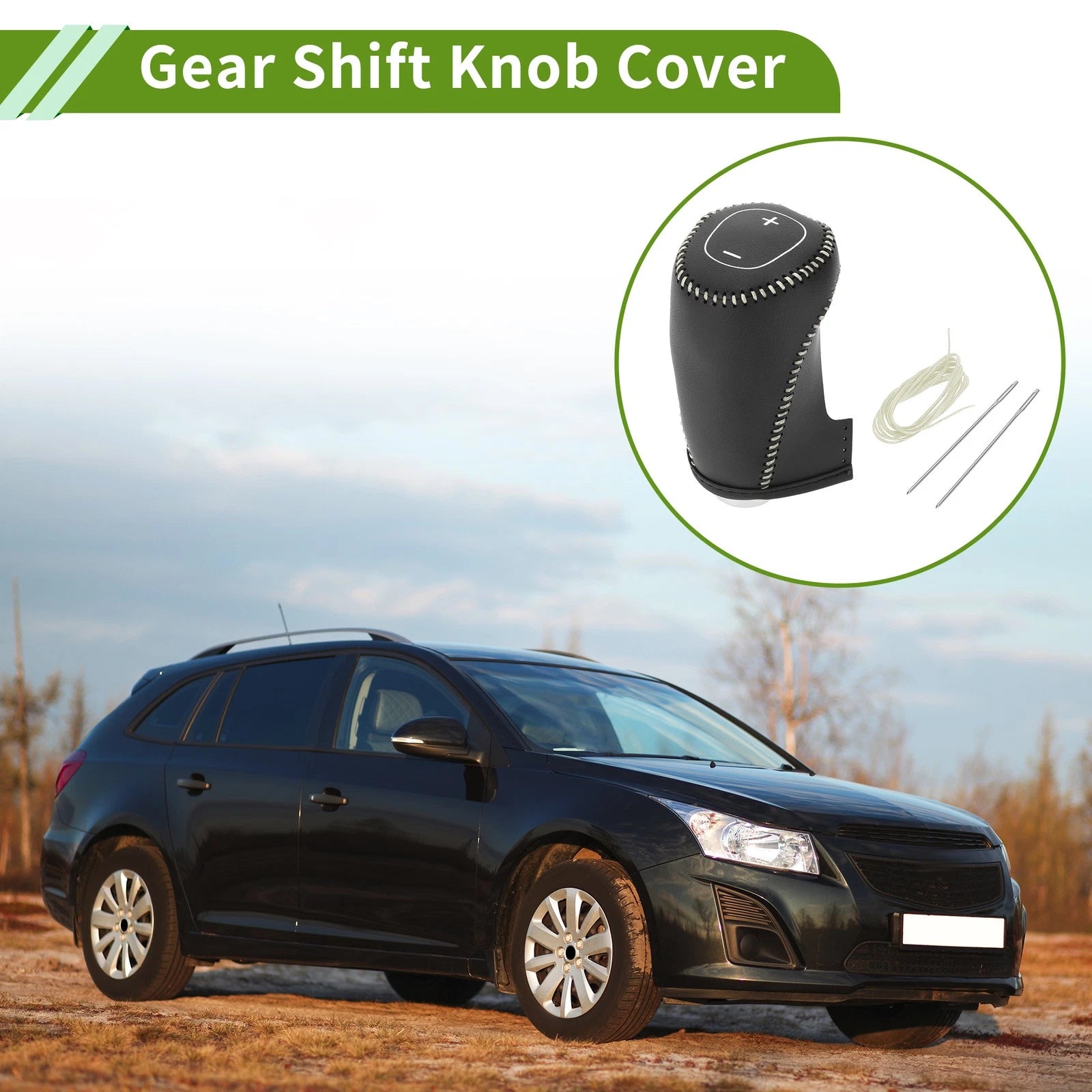 Gear Shift Knob Cover Replacement for Chevrolet Equinox (2016–2020)