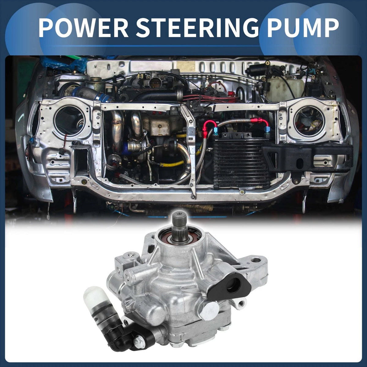Power Steering Pump for Honda Element Accord (2006–2011) No. 56110-PND-0