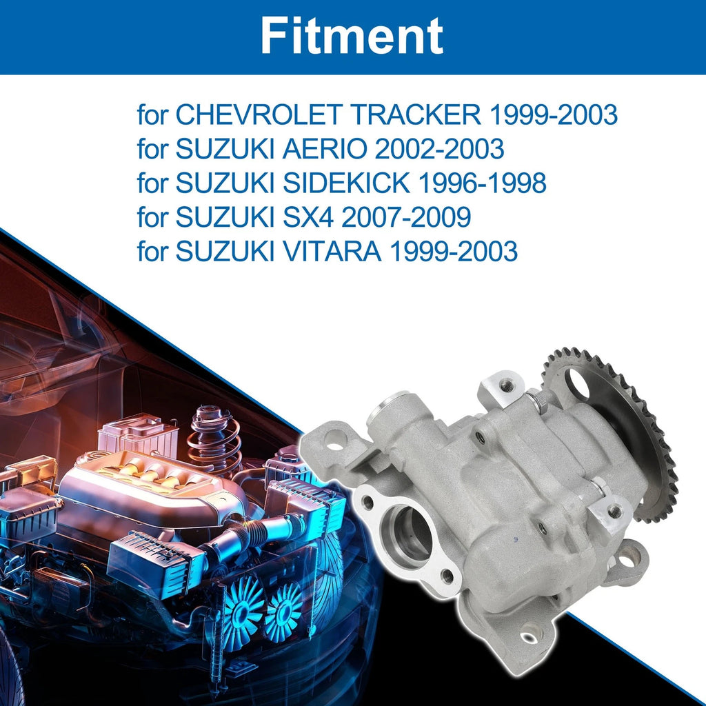 Engine Oil Pump Replacement for Chevrolet Tracker (1999–2003)