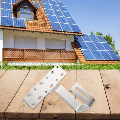 Adjustable Stainless Steel Solar Panel Bracket for Side Mounting