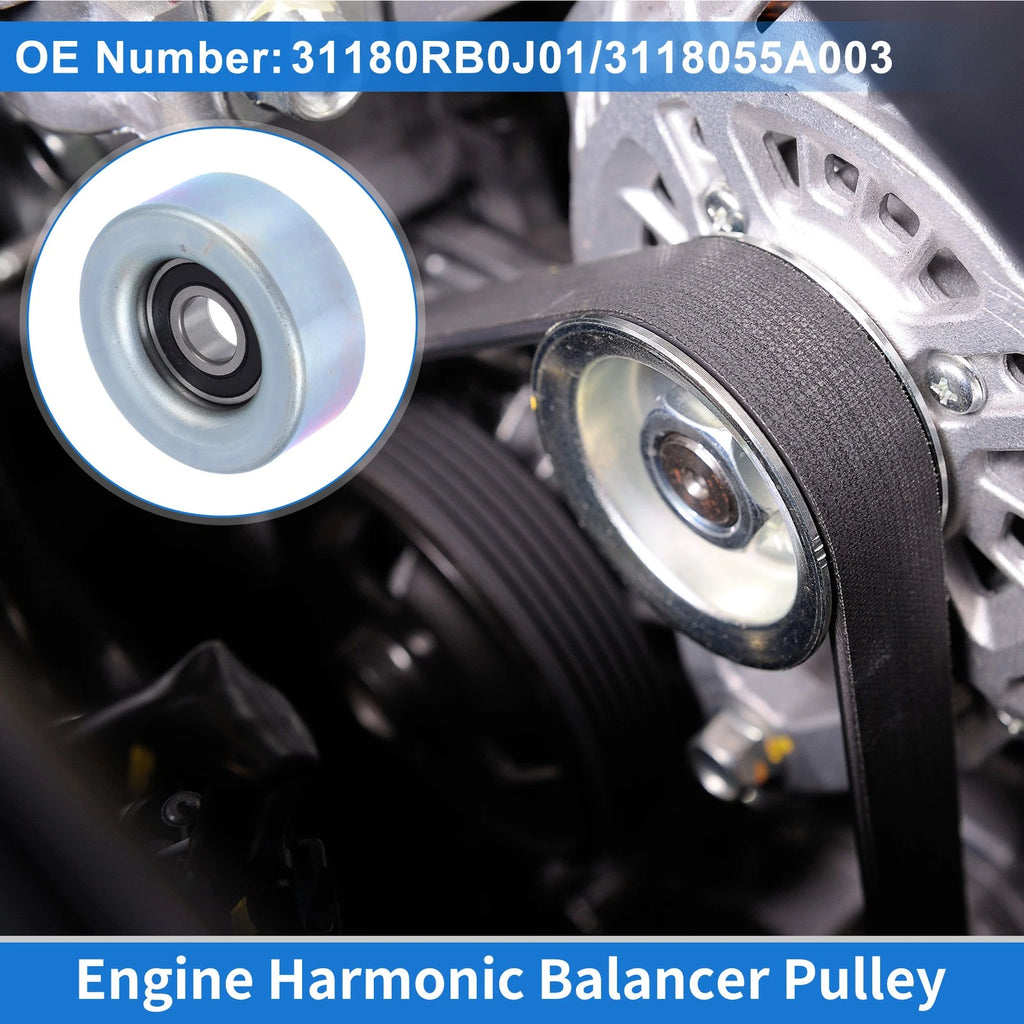 Drive Belt Idler Pulley Replacement for Honda Fit (2009–2013) 1 Pc