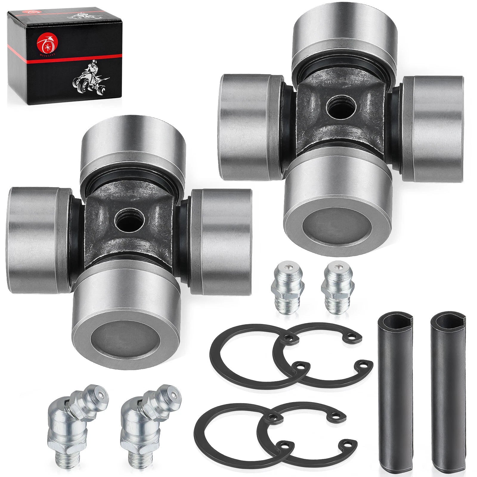 2X Front Drive Shaft U-Joint for Polaris Sportsman Scrambler 550 850 1000 (2011–2017)