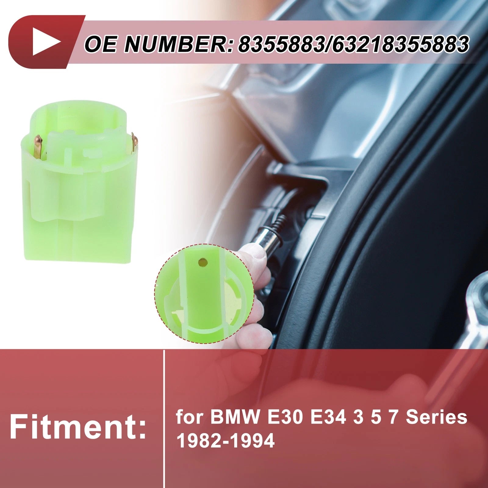 Taillight Socket for BMW E30 E34 E32 3 5 7 Series (1982–1994) No. 8355883