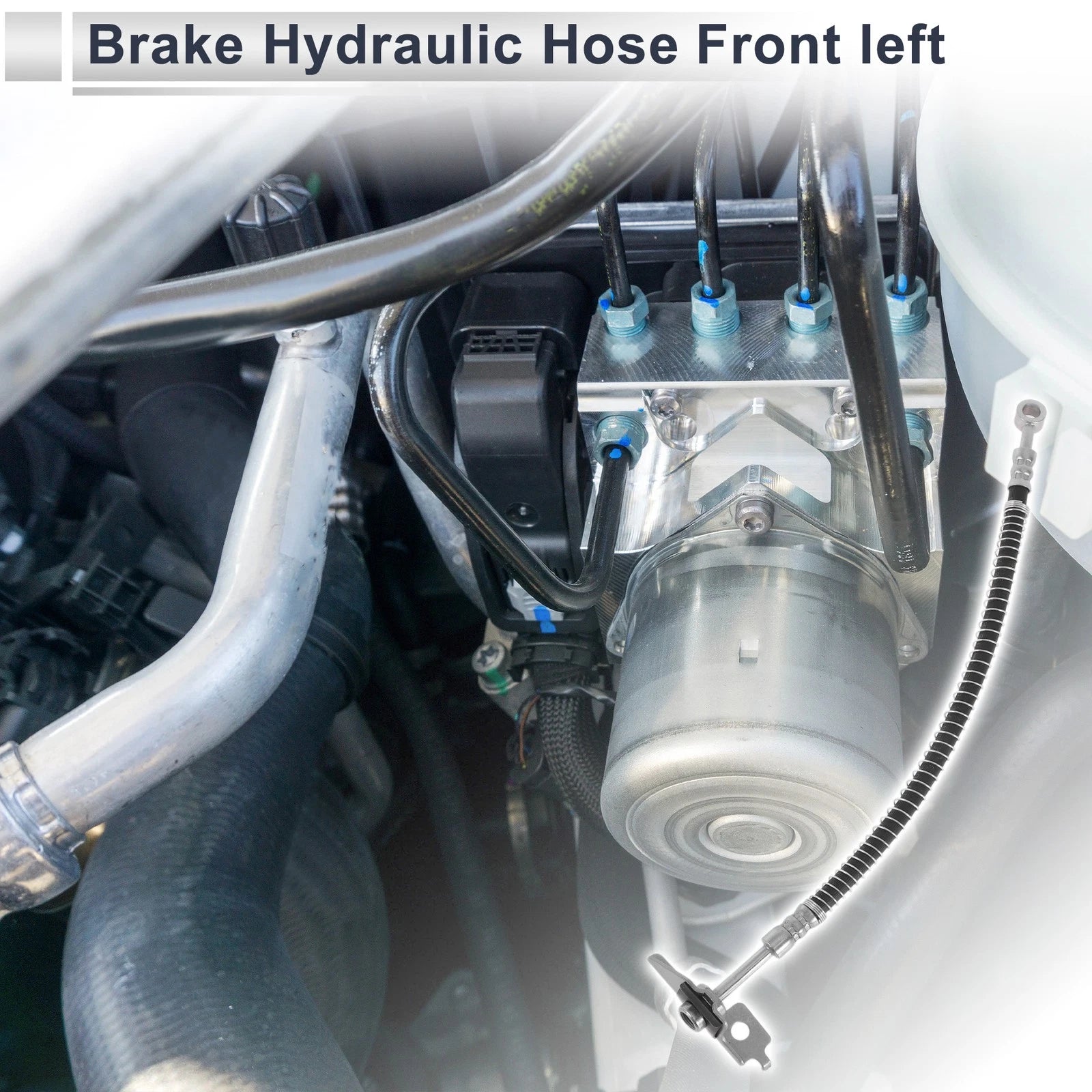 Brake Hydraulic Hose Replacement for Hyundai Santa Fe (2006–2009)