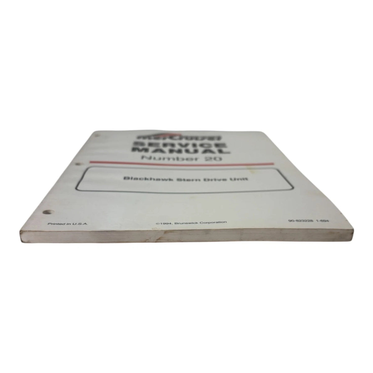 MerCruiser Blackhawk Stern Drive Unit Service Manual #20 (1994)