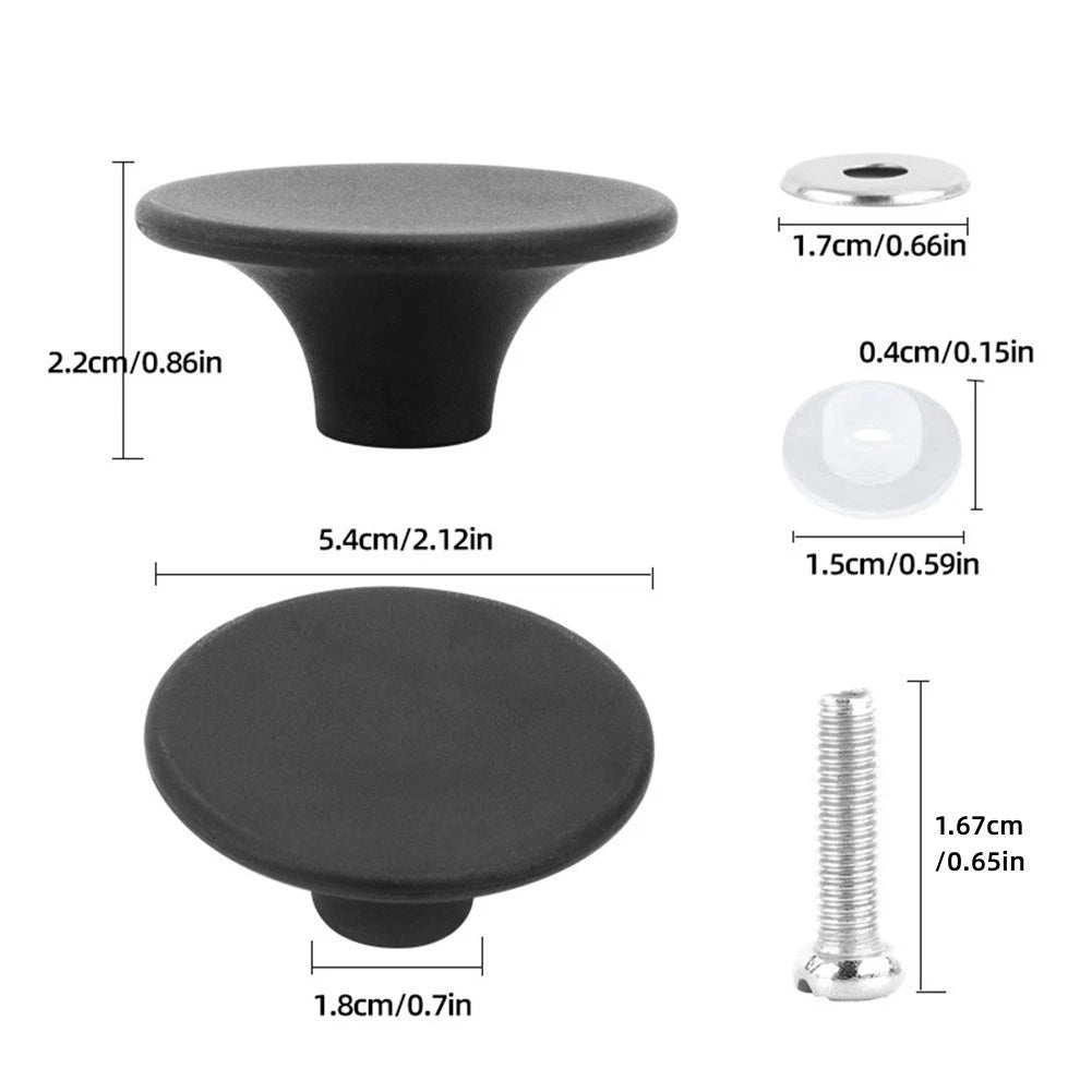 Grip Knob Pot Handle for Most Pot Lids (54x22x18mm)