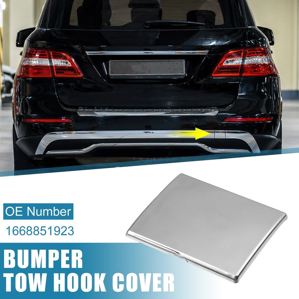 Rear Bumper Tow Hook Cover Cap Replacement for Mercedes-Benz (2016–2022)