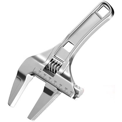 Compact Pipe Wrench 19.3 x 6.8 x 5.5 cm Chrome Vanadium