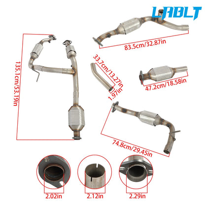 Y Pipe Catalytic Converter for Ford Explorer/Mercury Mountaineer (2002–2005)