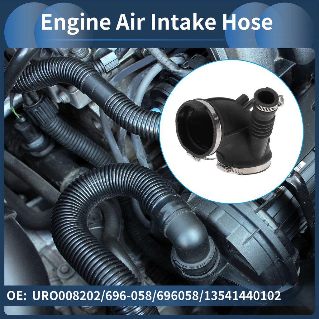 Engine Air Intake Hose for BMW X5 2001–2006 Replacement Rubber Clamp