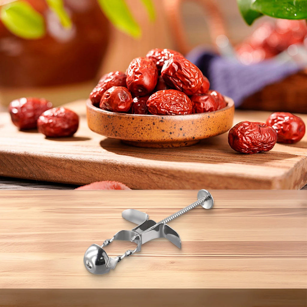 2X Effortless Fruit Core Remover with Automatic Spring Mechanism