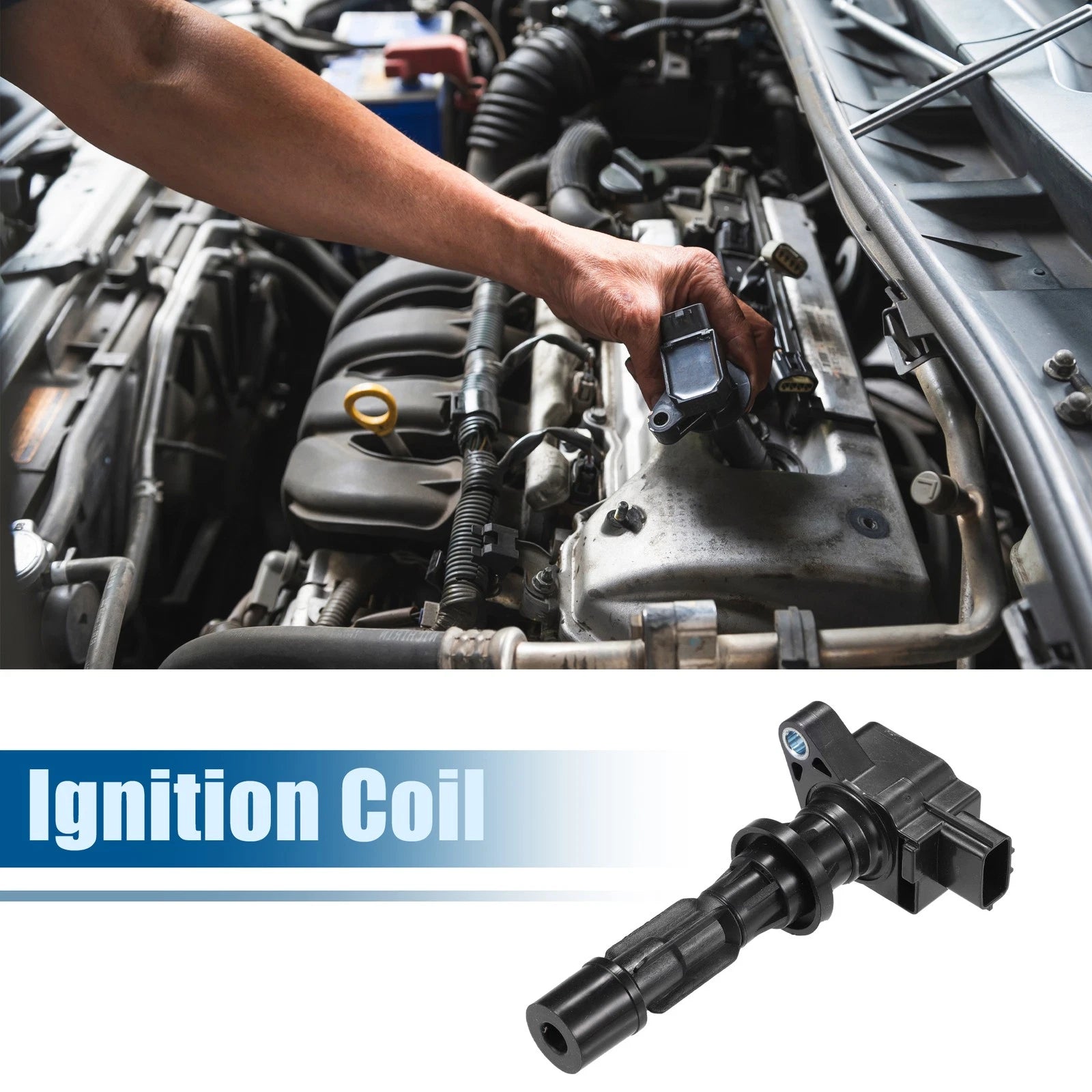 Ignition Coil Replacement for Mazda 3 2.0L (2006–2013) L4 Plastic Metal