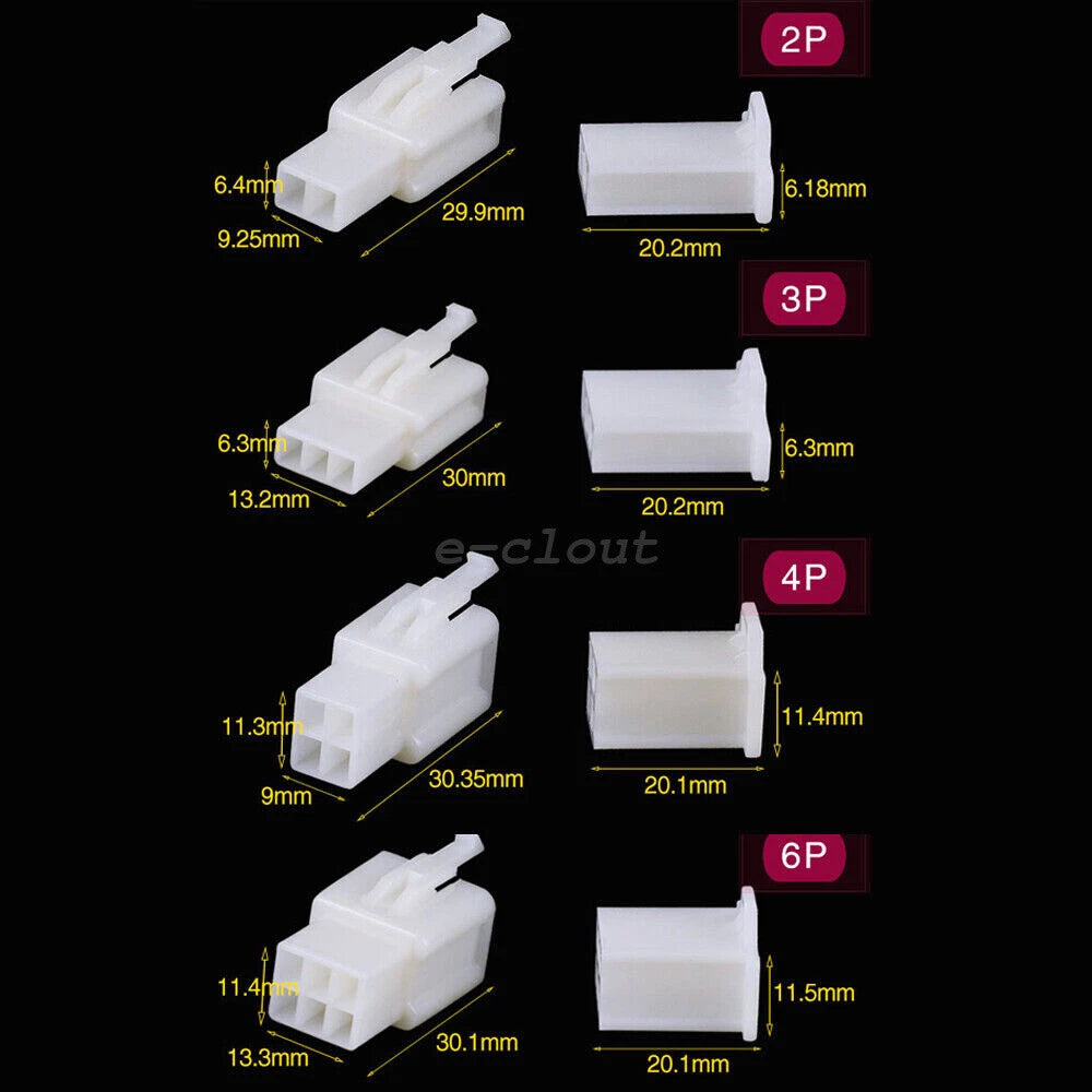 Set of 480X 2.8 mm Auto Motorcycle Terminals for Car Electrical Connectors