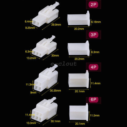 Set of 480X 2.8 mm Auto Motorcycle Terminals for Car Electrical Connectors