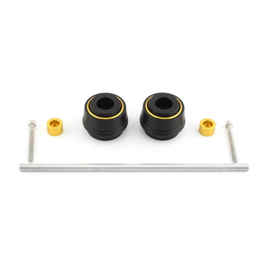 Front Wheel Axle Fork Slider Crash Protector for Zontes Shengshi 368 (D E M)
