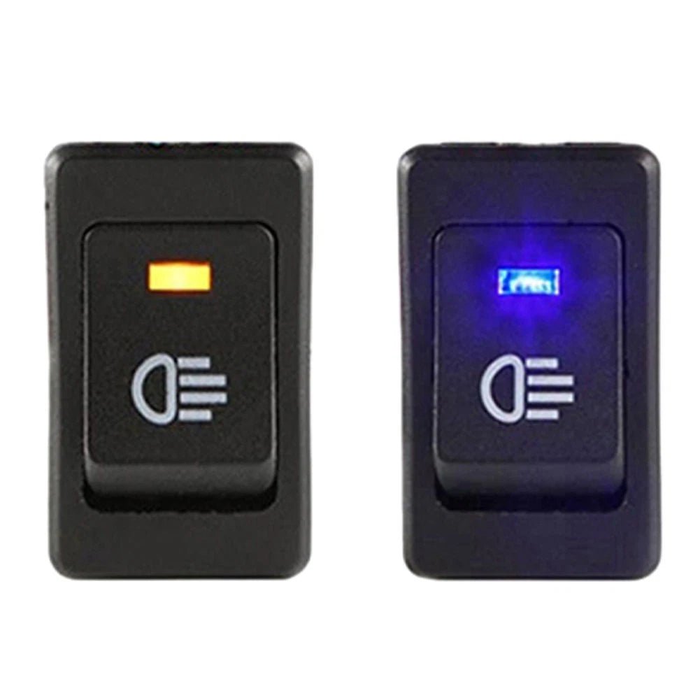 2X Rocker Switch 12V 35A 4 Pin LED ON OFF for Fog Lamp and Work Light