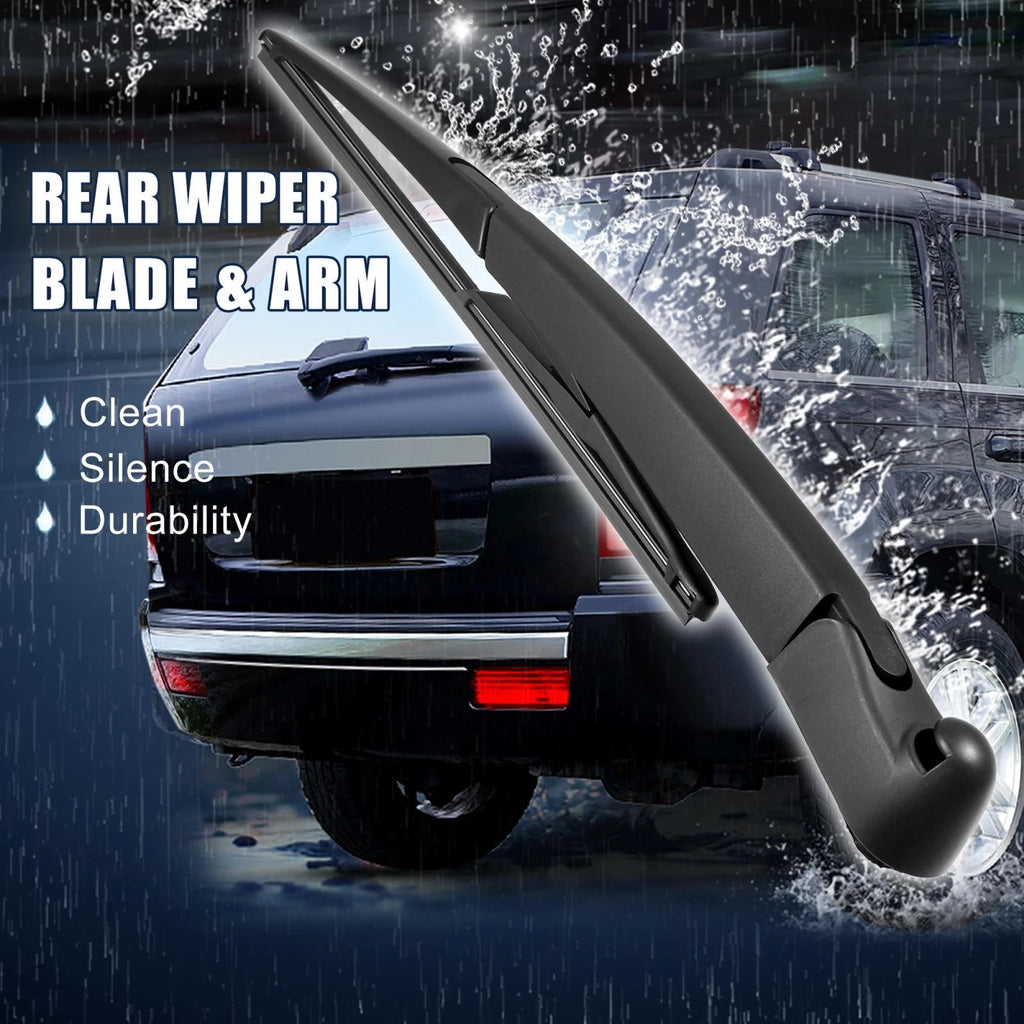 Rear Windshield Wiper Blade Arm Set for Mercedes-Benz A-Class (2005–2012)