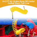 Air Brake Hose for 24.5FT Coiled Line (PU Iron)