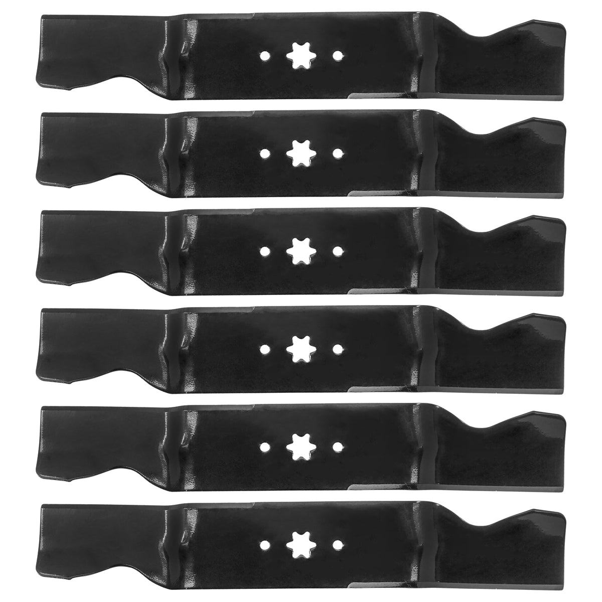 Notched Medium-Lift Blade 6 Point Star Deck for MTD Cub Cadet (54") (2010–2020)