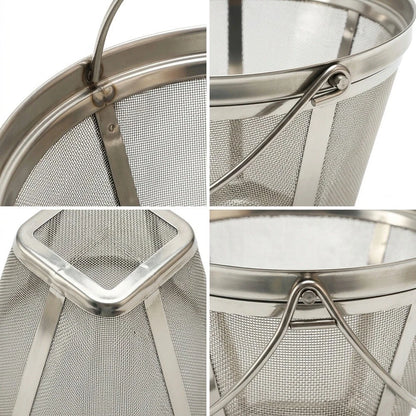 Stainless Steel Pour Over Coffee Dripper for Home Office Camping Travel