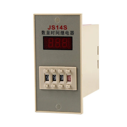 Digital Delay Relay AC 220V 380V with Socket Base for Industrial Machines