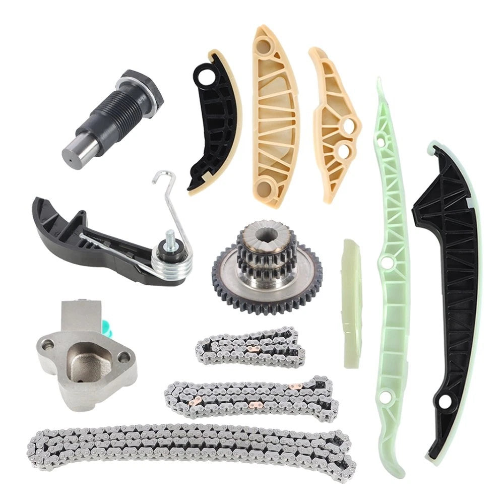 Piston Chain Kit & Timing Locking Tool Kit for Audi A3 A4 A5 VW CC Tiguan (2006–2020)