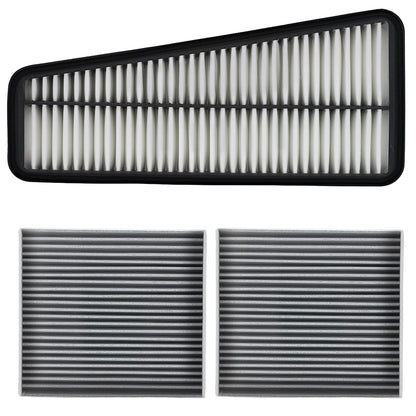1x Engine + 2x Cabin Air Filter for Tundra (2007–2010) LR036369 72880-AJ000