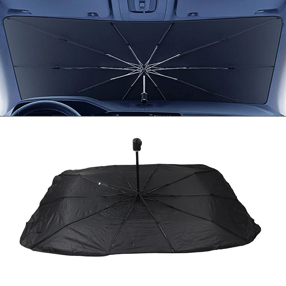 L Size Front Window Sun Shade Visor Cover Foldable Windshield Sunshade Umbrella