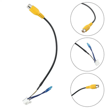 For Aftermarket Android Navigation 10Pin Car Radio Rear View Backup Camera Cable