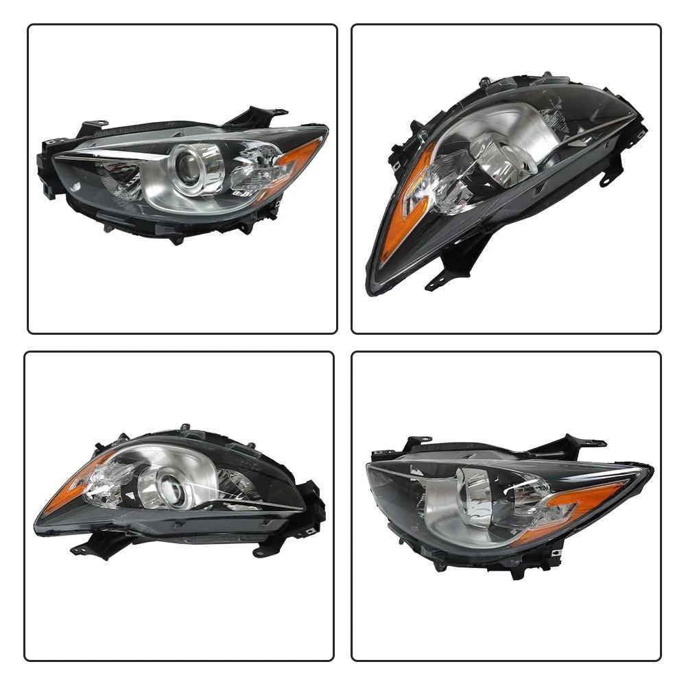 Headlamp Assembly LH for Mazda CX-5 (2013–2016) Clear Halogen