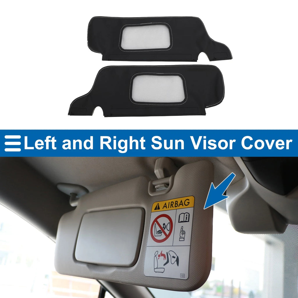 Sun Visor Cover Replacement for Ford Mustang (1994–2004) Left Right Black Gray