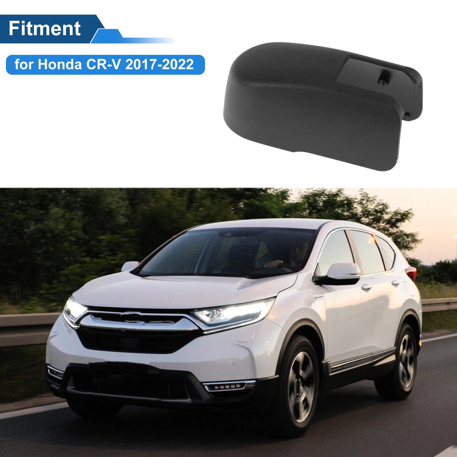 Rear Windshield Wiper Arm Nut Cover Cap Replacement for Honda CR-V (2017–2022)