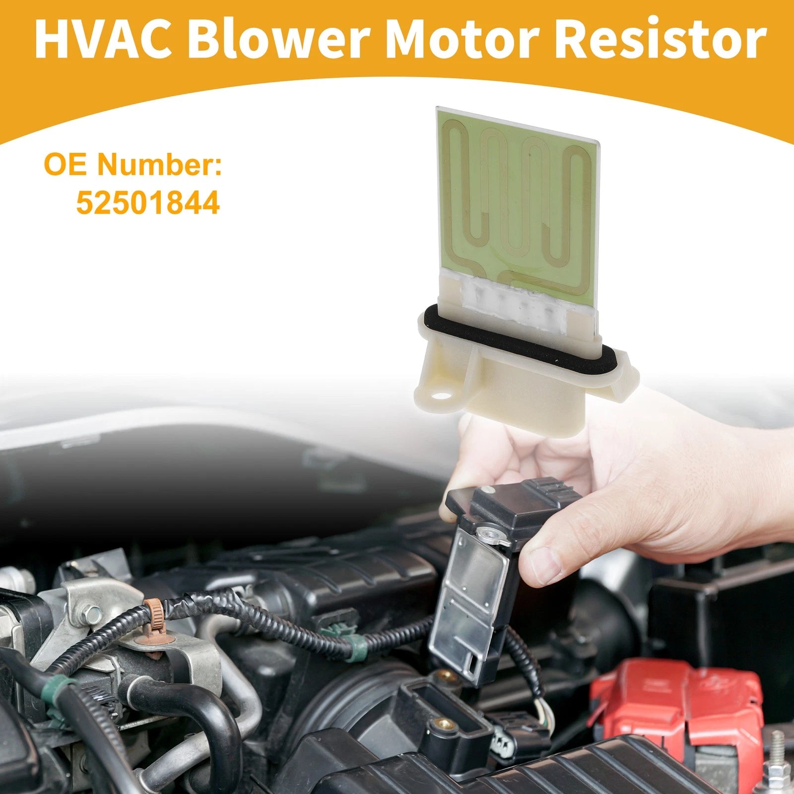 HVAC Blower Motor Resistor Replacement for Chevrolet Express 2500 (2003–2019)