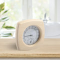 Compact Wooden Sauna Gauge for Accurate Environmental Readings