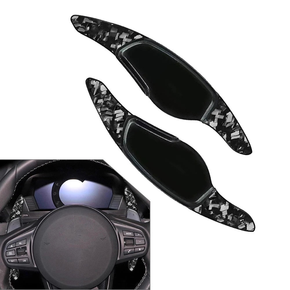 2X Steering Wheel Shift Paddle Extensions for BMW 1 2 3 4 5 6 7 Series X3 X4 X5 X6