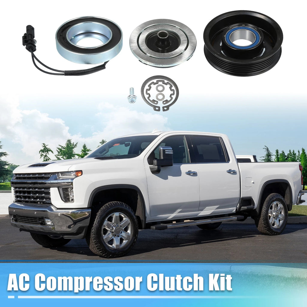 AC Compressor Clutch Set for Chevrolet Silverado 3500HD (2007–2014)